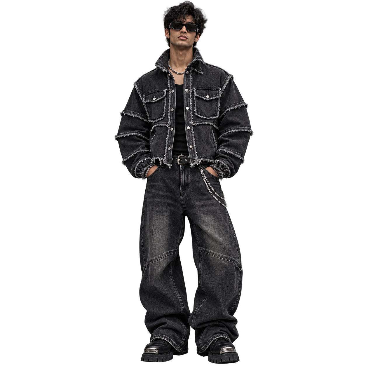 Bomber Jacket - BLACK