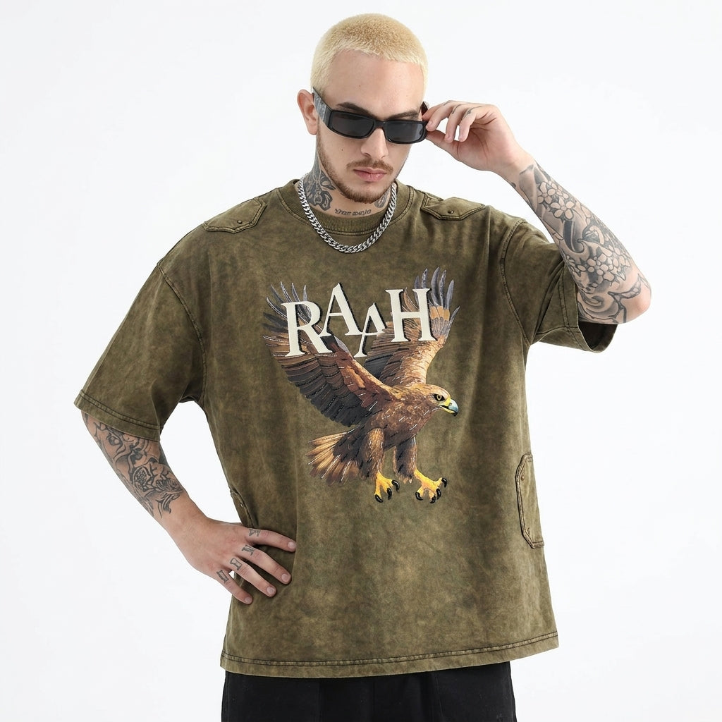 Drop 03 - Olive SkyHunt T-Shirt