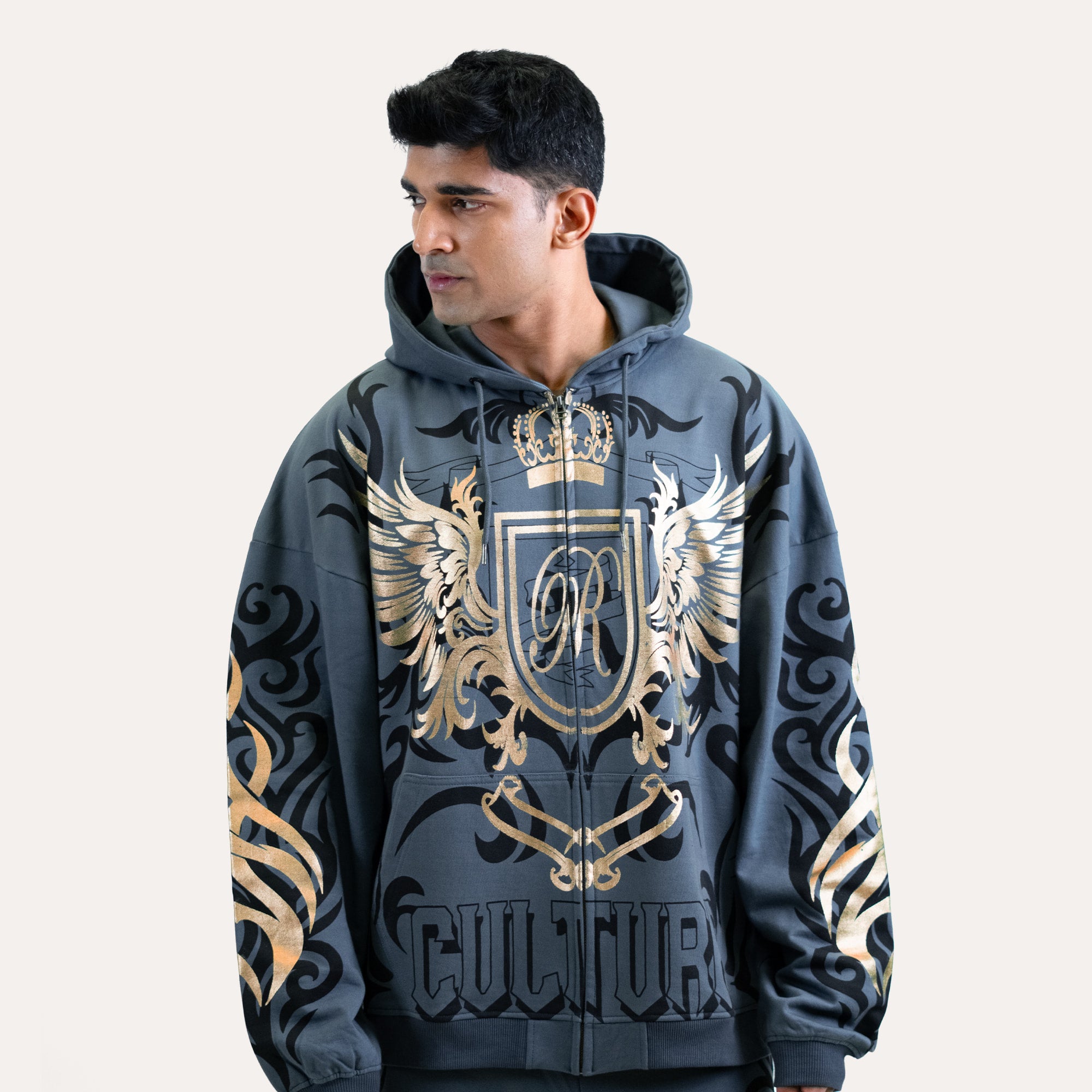 Fire & Gold Hoodie